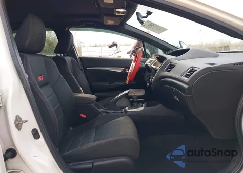 2013 Honda Civic Si из США, поврежденный, VIN 2HGFB6E54DH705933